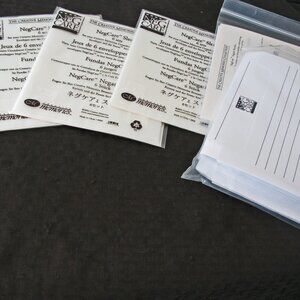 Creative Memories Negcare Neg Care Negatives Sleeves 3 Packs 18 Total Envelopes